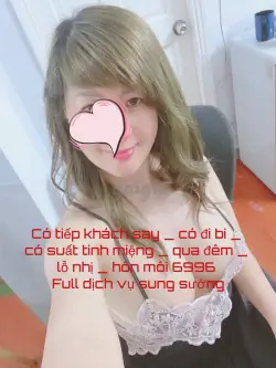 LINH NHI - NÀNG THƠ XINH ĐẸP DA TRẮNG, CHIỀU KHÁCH _ cam kết ảnh thật 100%