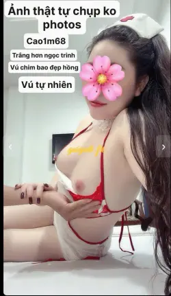 HOT NGỌC TRINH DÁNG CAO DA TRẮNG ĐẸP, BÍM HỒNG ĐÊ MÊ