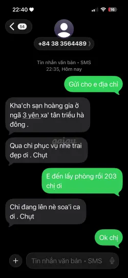 Ảnh đánh giá gái gọi