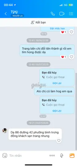 Ảnh đánh giá gái gọi