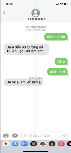 Ảnh đánh giá gái gọi