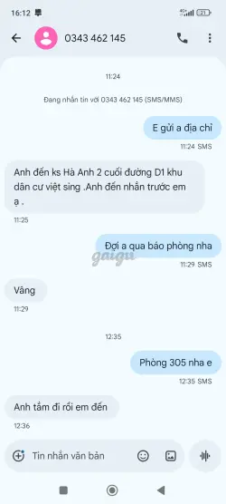 Ảnh đánh giá gái gọi