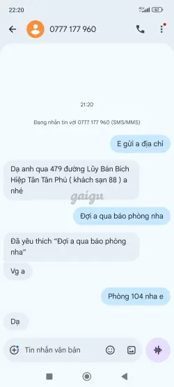 Ảnh đánh giá gái gọi