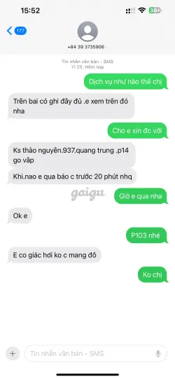 Ảnh đánh giá gái gọi
