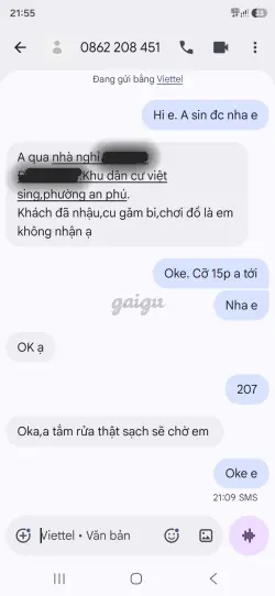Ảnh đánh giá gái gọi