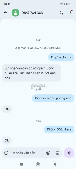 Ảnh đánh giá gái gọi