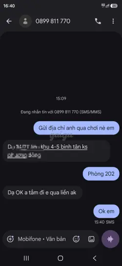 Ảnh đánh giá gái gọi