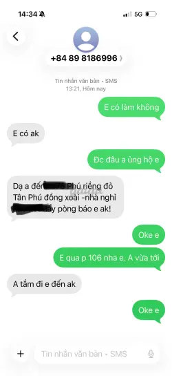 Ảnh đánh giá gái gọi