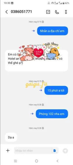 Ảnh đánh giá gái gọi