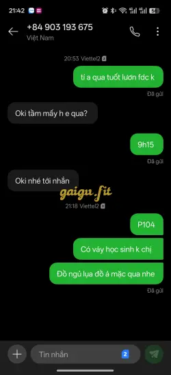 Ảnh đánh giá gái gọi