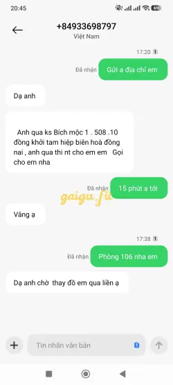 Ảnh đánh giá gái gọi