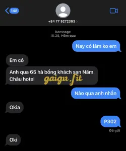 Ảnh đánh giá gái gọi