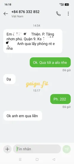 Ảnh đánh giá gái gọi