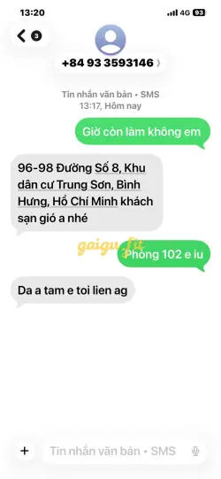 Ảnh đánh giá gái gọi