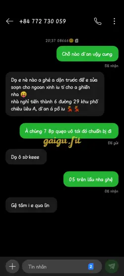 Ảnh đánh giá gái gọi