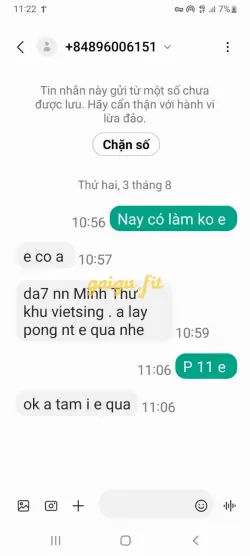 Ảnh đánh giá gái gọi