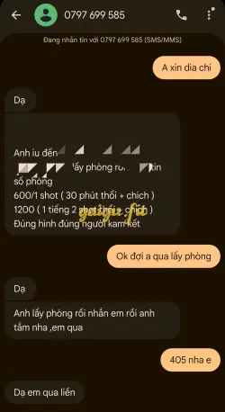 Ảnh đánh giá gái gọi