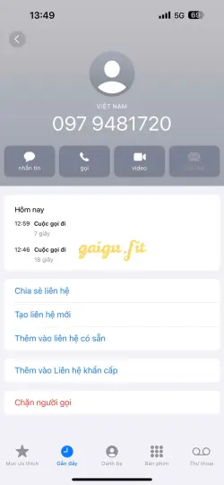 Ảnh đánh giá gái gọi