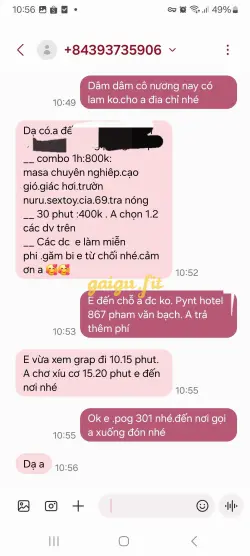 Ảnh đánh giá gái gọi