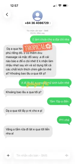 Ảnh đánh giá gái gọi