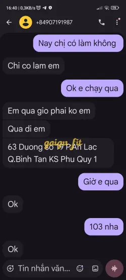 Ảnh đánh giá gái gọi