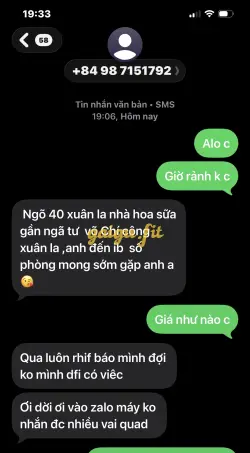 Ảnh đánh giá gái gọi