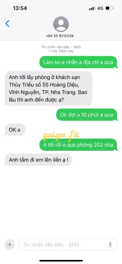 Ảnh đánh giá gái gọi