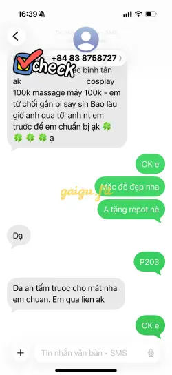 Ảnh đánh giá gái gọi