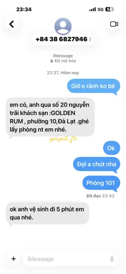 Ảnh đánh giá gái gọi