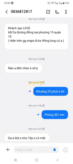 Ảnh đánh giá gái gọi