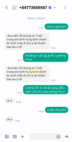 Ảnh đánh giá gái gọi