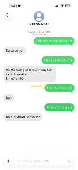 Ảnh đánh giá gái gọi