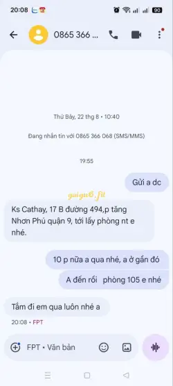 Ảnh đánh giá gái gọi