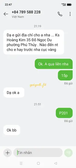 Ảnh đánh giá gái gọi