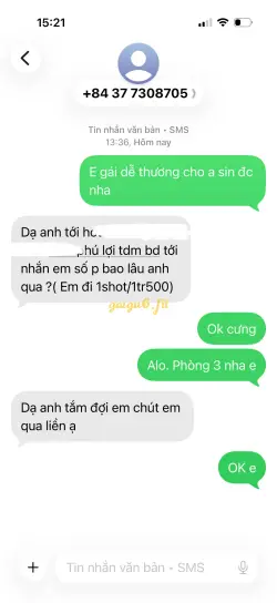 Ảnh đánh giá gái gọi