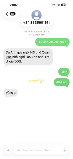 Ảnh đánh giá gái gọi