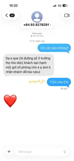 Ảnh đánh giá gái gọi