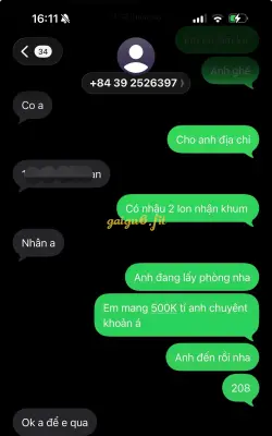 Ảnh đánh giá gái gọi