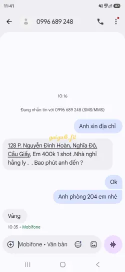 Ảnh đánh giá gái gọi