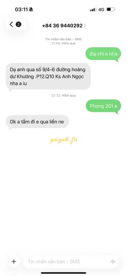 Ảnh đánh giá gái gọi