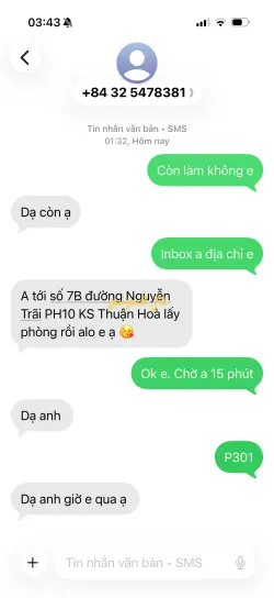 Ảnh đánh giá gái gọi