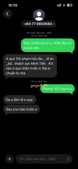 Ảnh đánh giá gái gọi