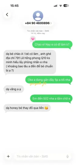 Ảnh đánh giá gái gọi