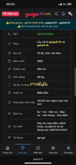 Ảnh đánh giá gái gọi
