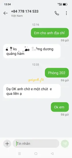 Ảnh đánh giá gái gọi
