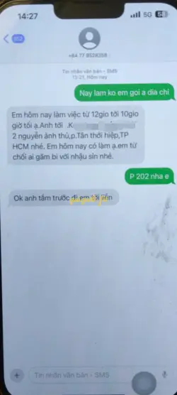 Ảnh đánh giá gái gọi