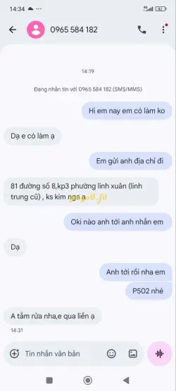 Ảnh đánh giá gái gọi