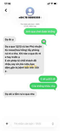 Ảnh đánh giá gái gọi