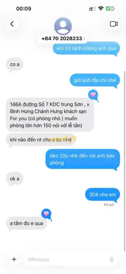 Ảnh đánh giá gái gọi