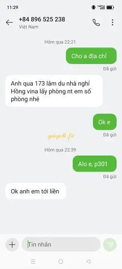 Ảnh đánh giá gái gọi